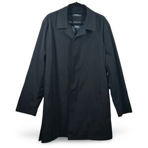 Ralph Lauren Blue Label 3/4 Length Trench Coat Men’s Size 44R Preppy Business